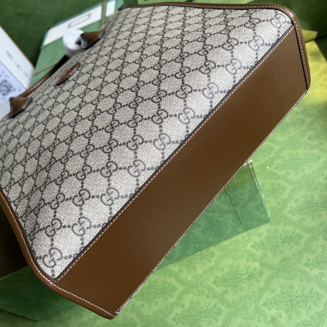 G*u*i small tote with interlocking g