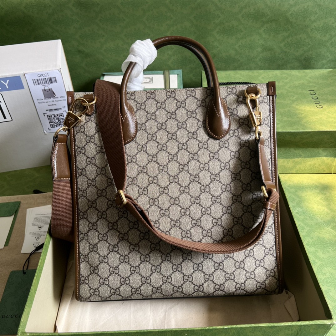 G*u*i small tote with interlocking g