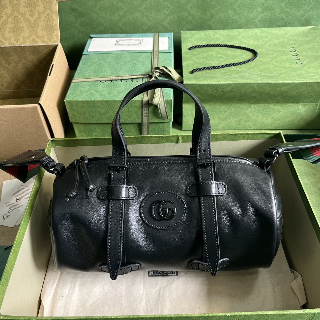 G*u*i small duffle bag with tonal double g