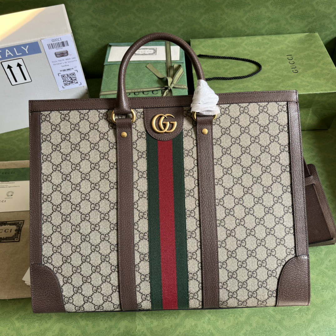 G*u*i ophidia large tote bag