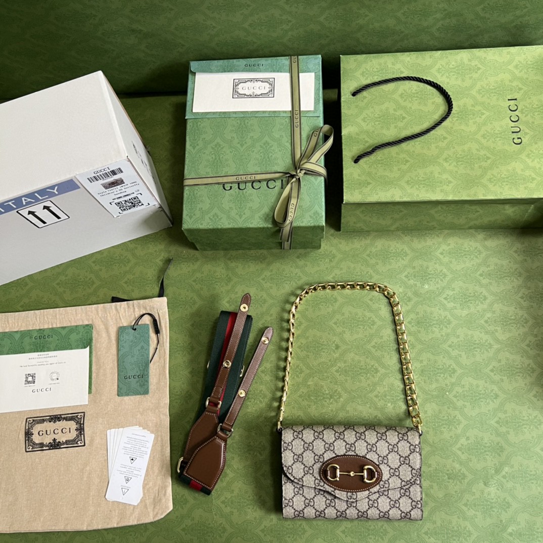 G*u*i horsebit 1955 mini bag