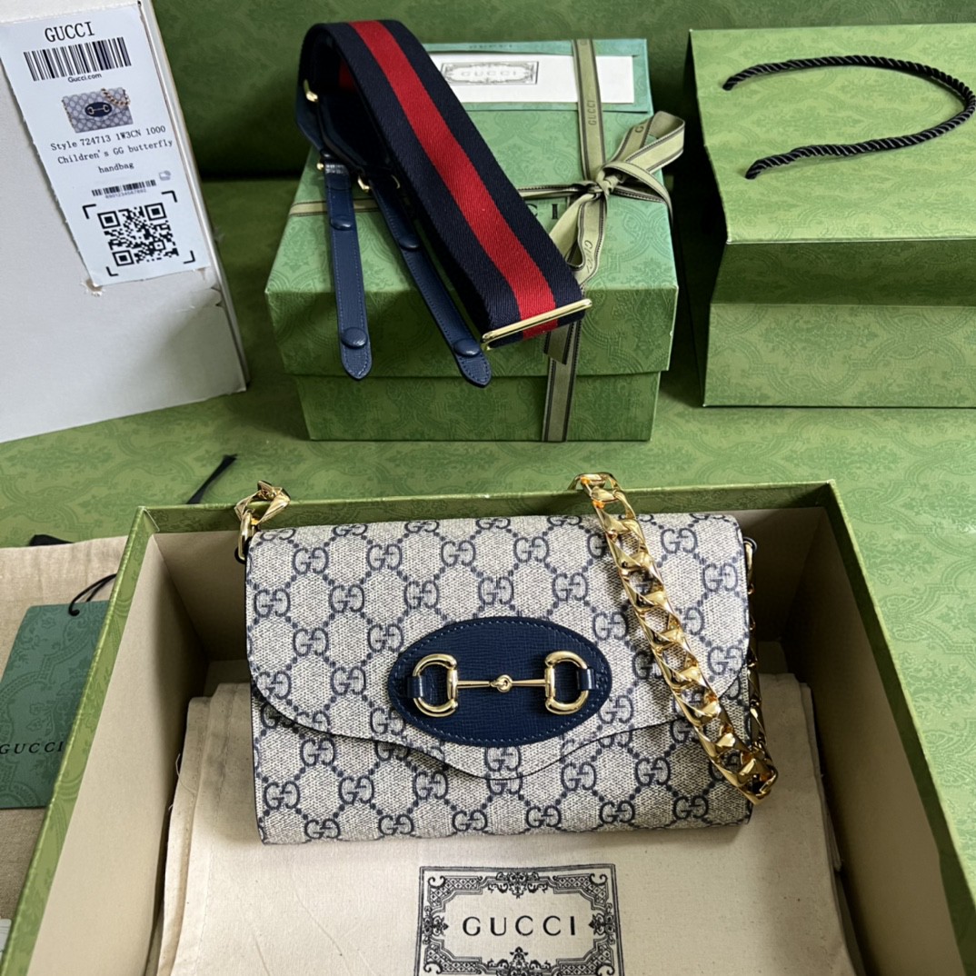G*u*i horsebit 1955 mini bag