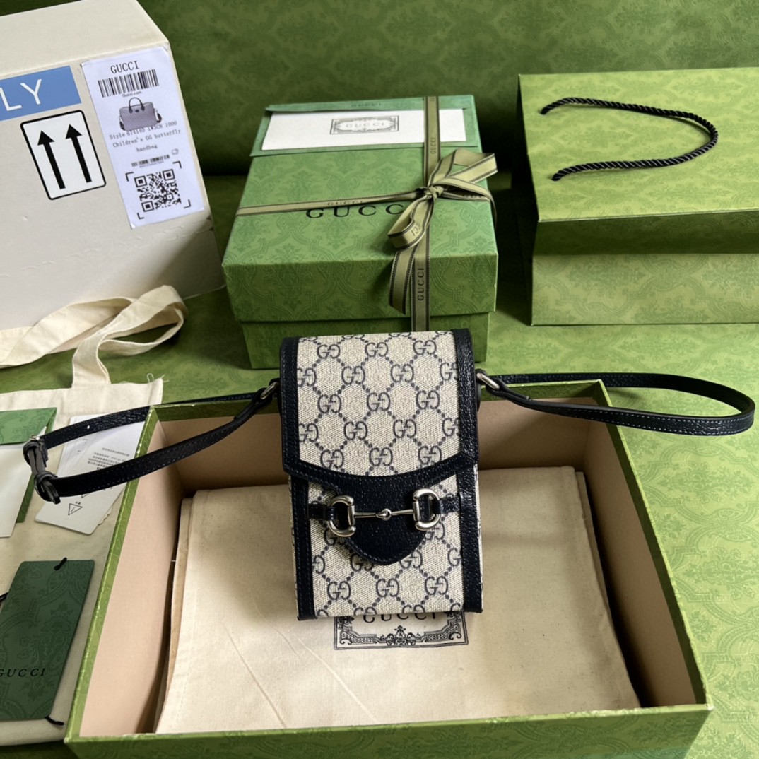 G*u*i G*u*i horsebit 1955 mini bag