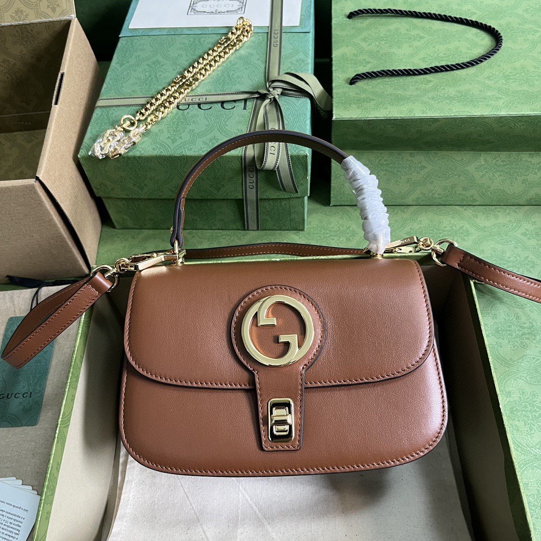 G*u*i blondie top-handle bag