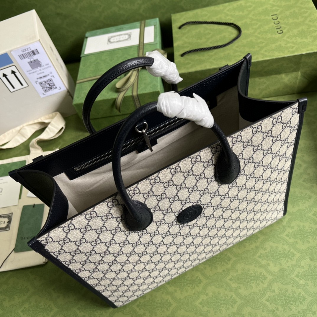G*u*i medium tote bag with interlocking g