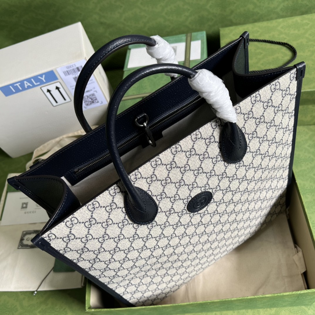G*u*i medium tote bag with interlocking g