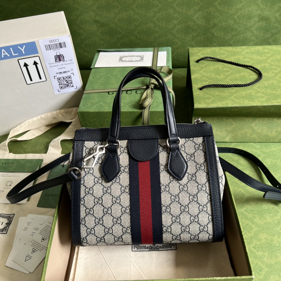 G*u*i ophidia gg small tote bag