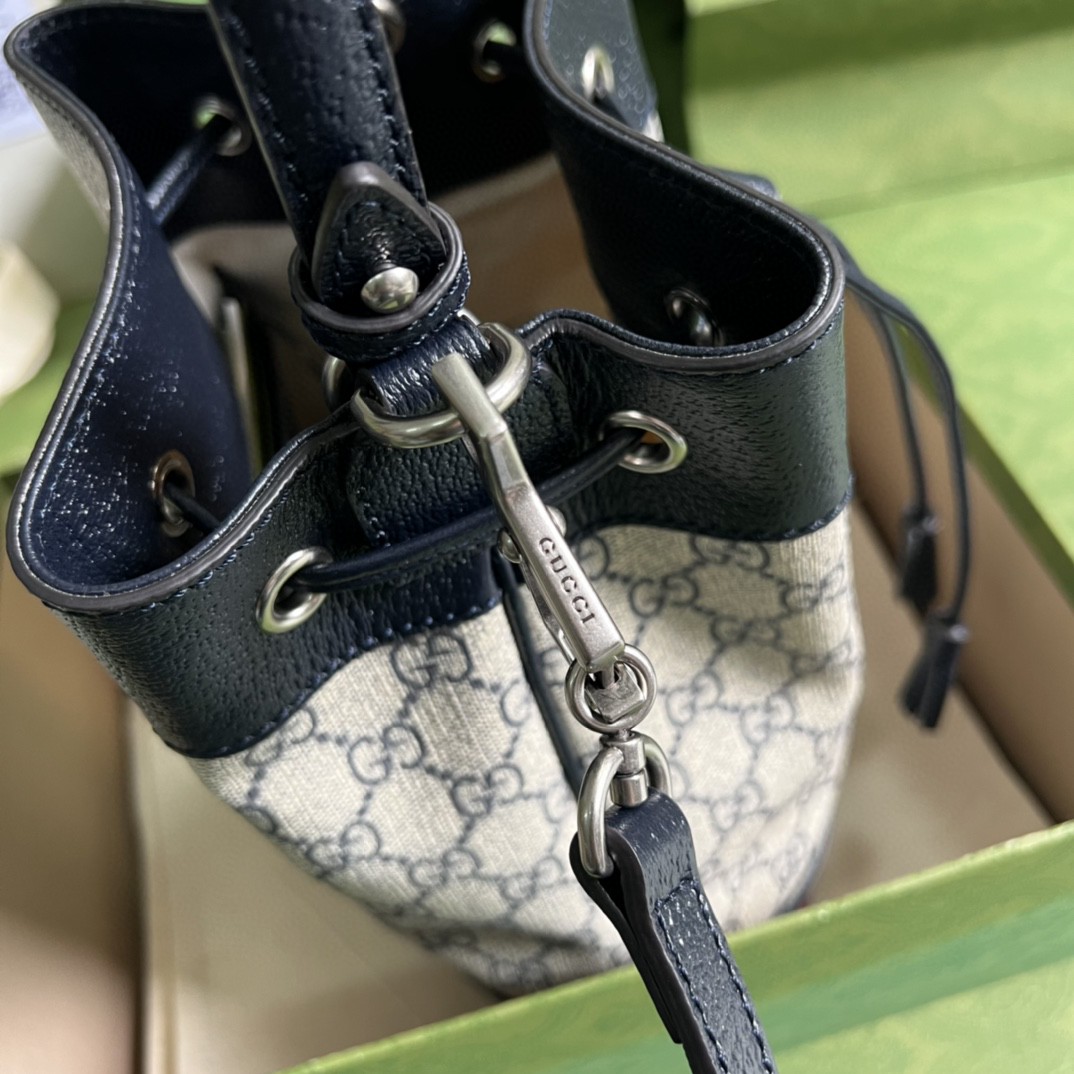 G*u*i ophidia gg small bucket bag