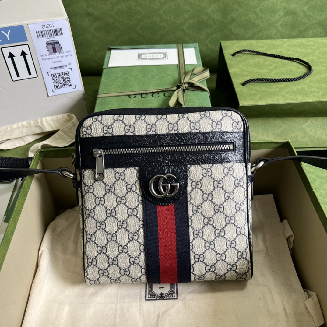 G*u*i ophidia gg small messenger bag