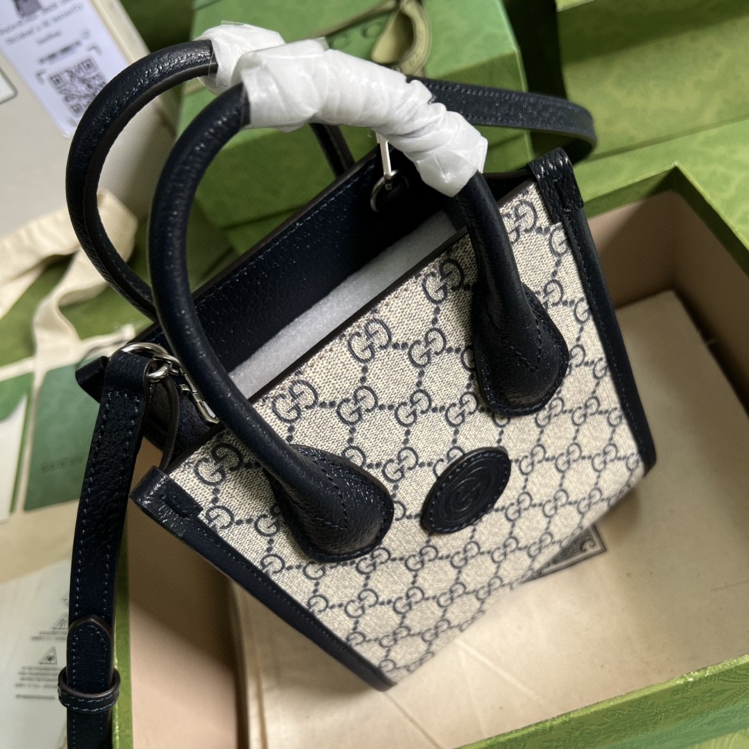 G*u*i mini tote bag with interlocking g