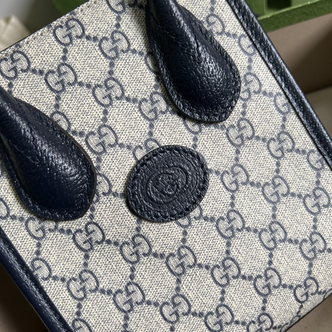 G*u*i mini tote bag with interlocking g