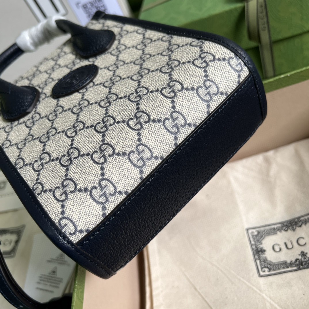 G*u*i mini tote bag with interlocking g