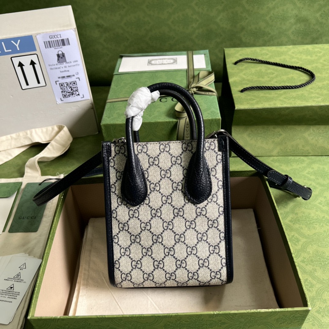 G*u*i mini tote bag with interlocking g