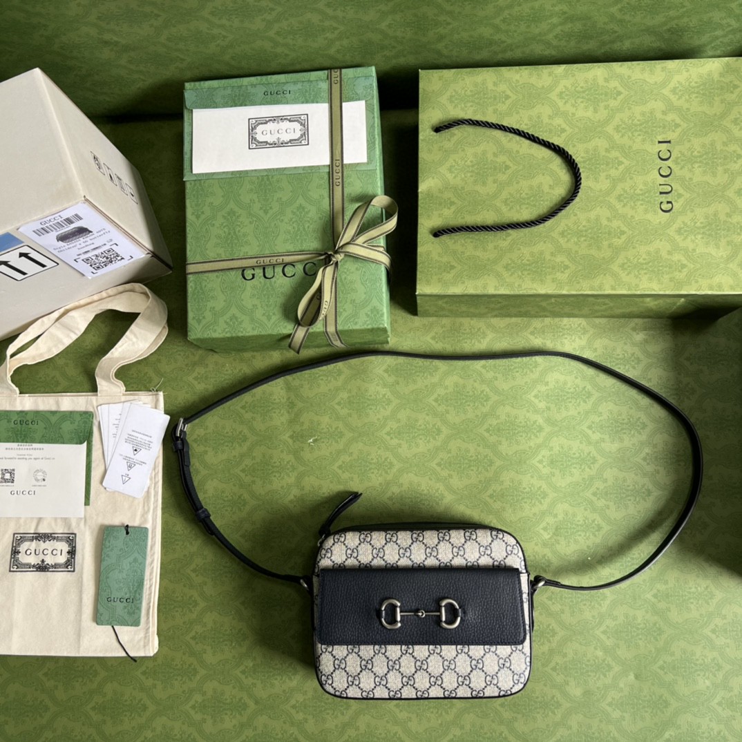 G*u*i horsebit 1955 small shoulder bag