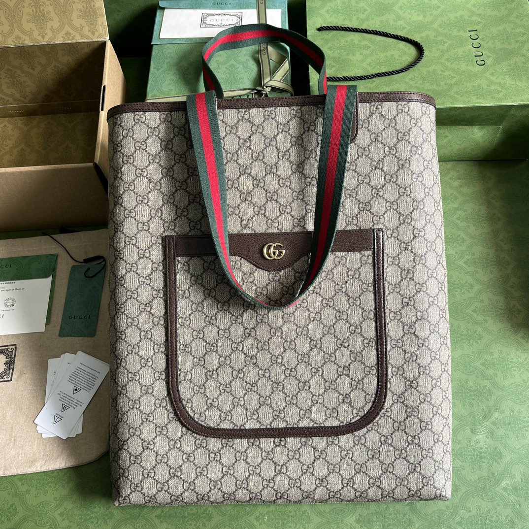 G*u*i ophidia gg large tote bag