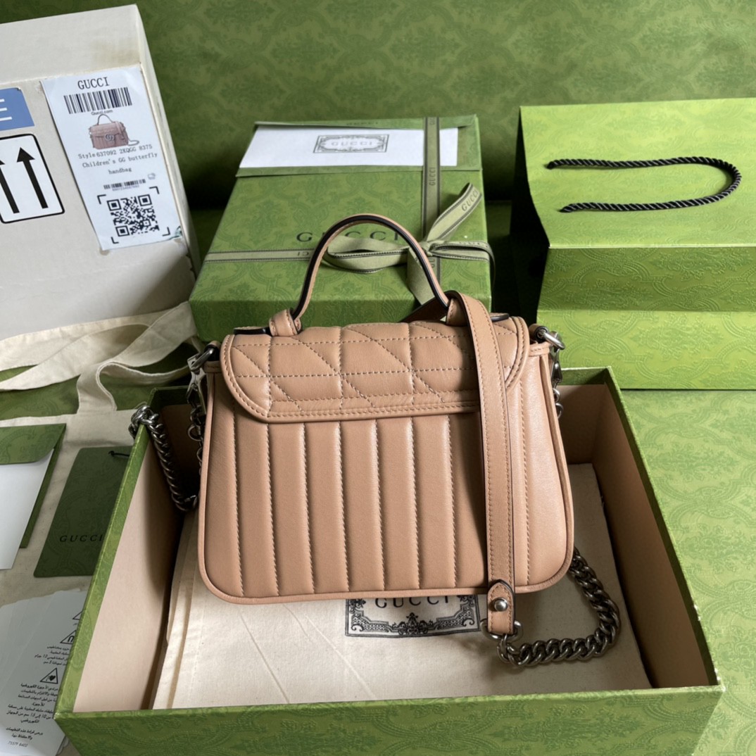 G*u*i gg marmont mini top handle bag