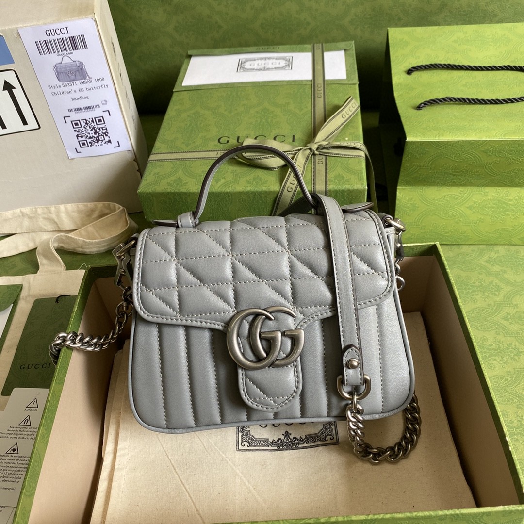 G*u*i gg marmont mini top handle bag