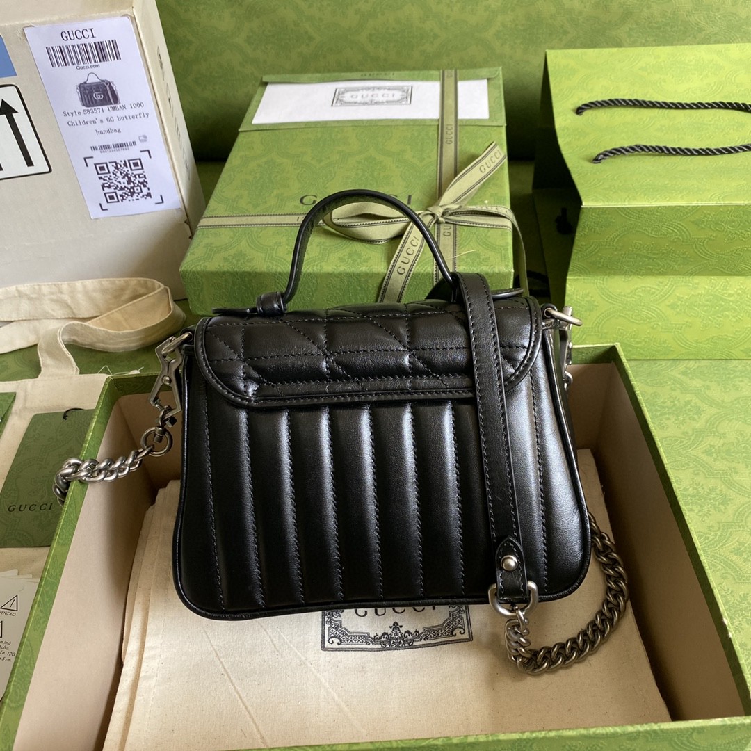 G*u*i gg marmont mini top handle bag