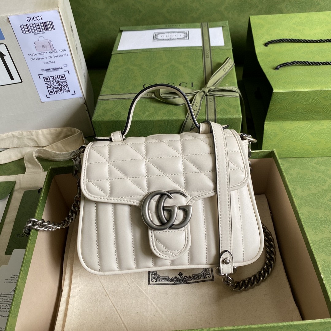 G*u*i gg marmont mini top handle bag