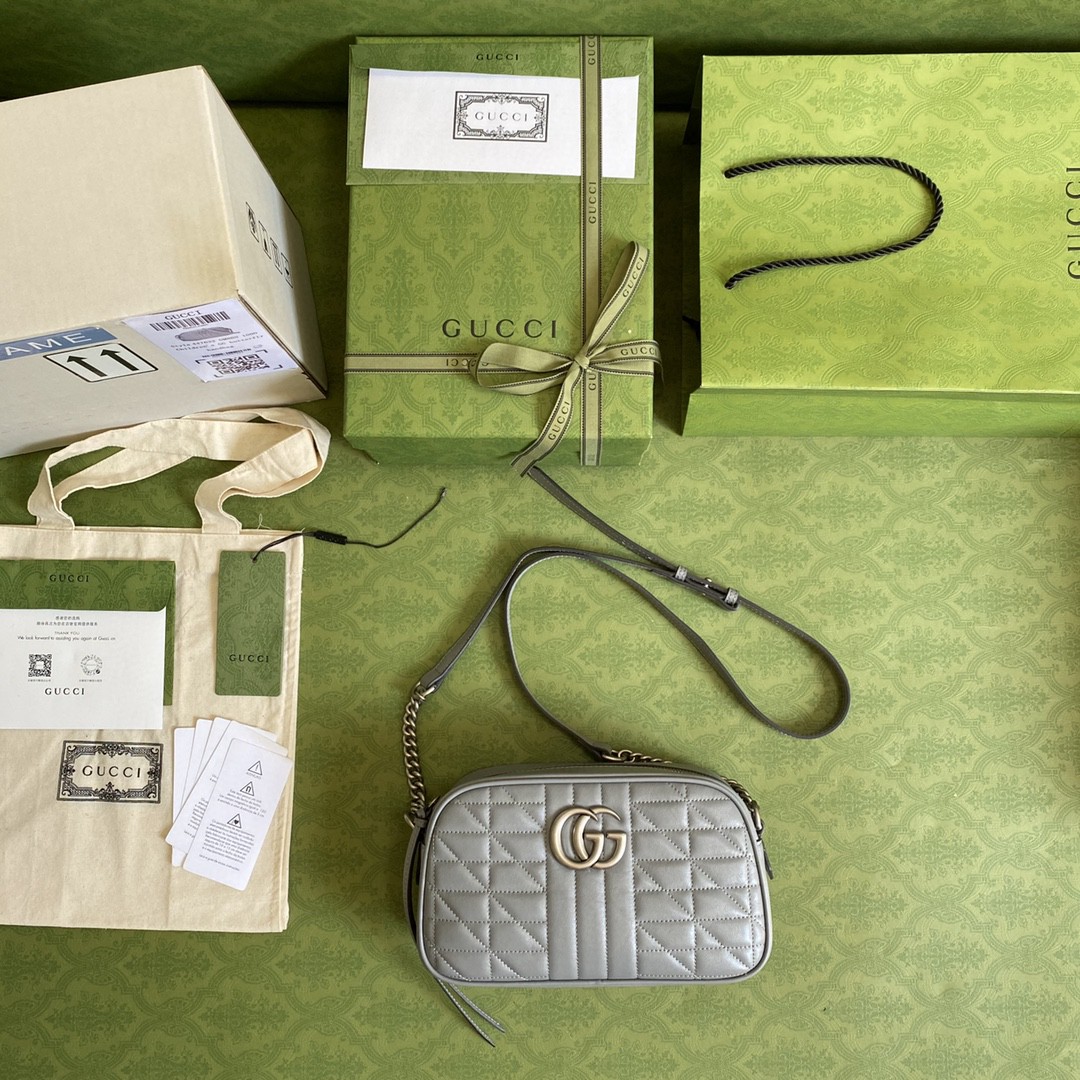 G*u*i marmont small matelassé shoulder bag