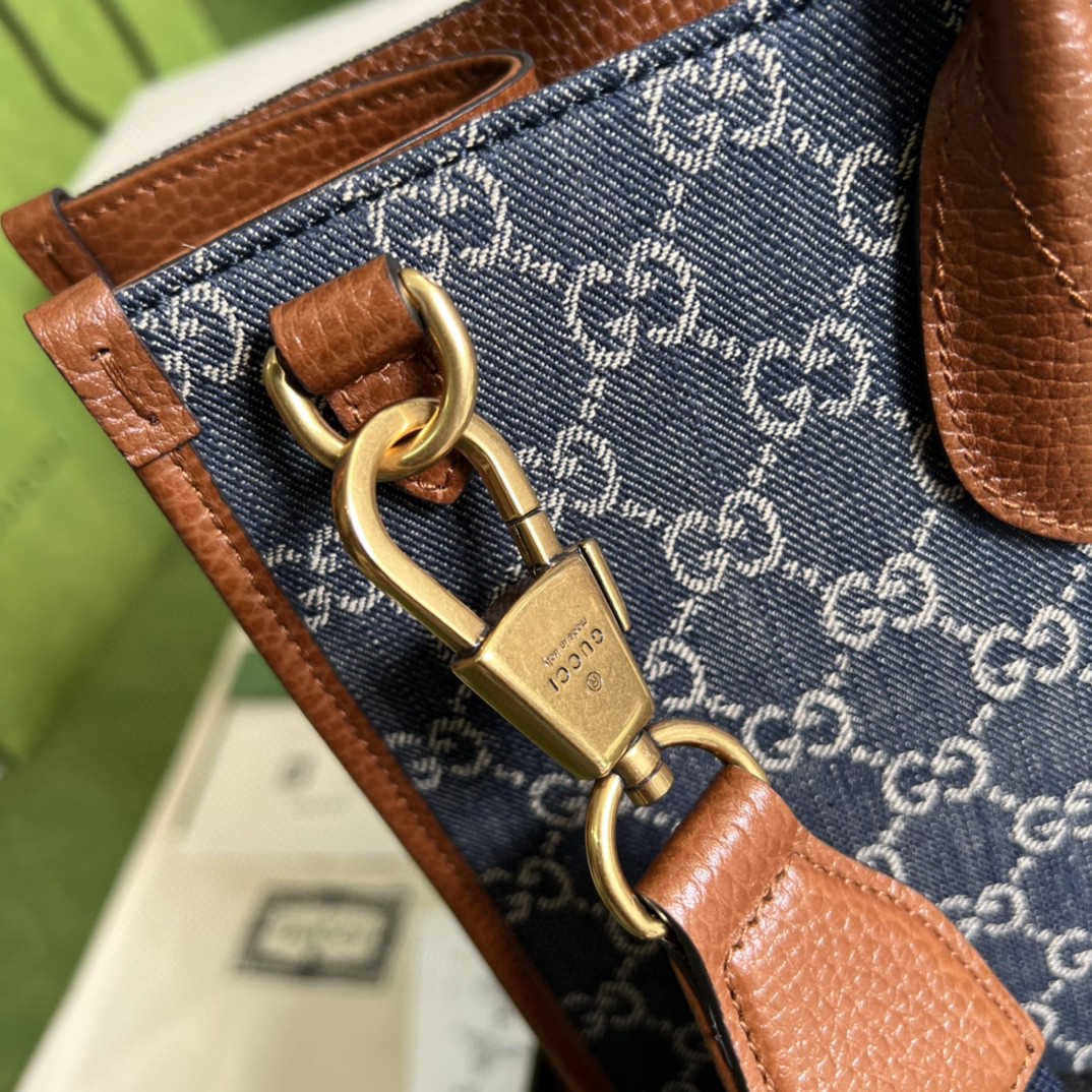 G*u*i medium tote bag with interlocking g