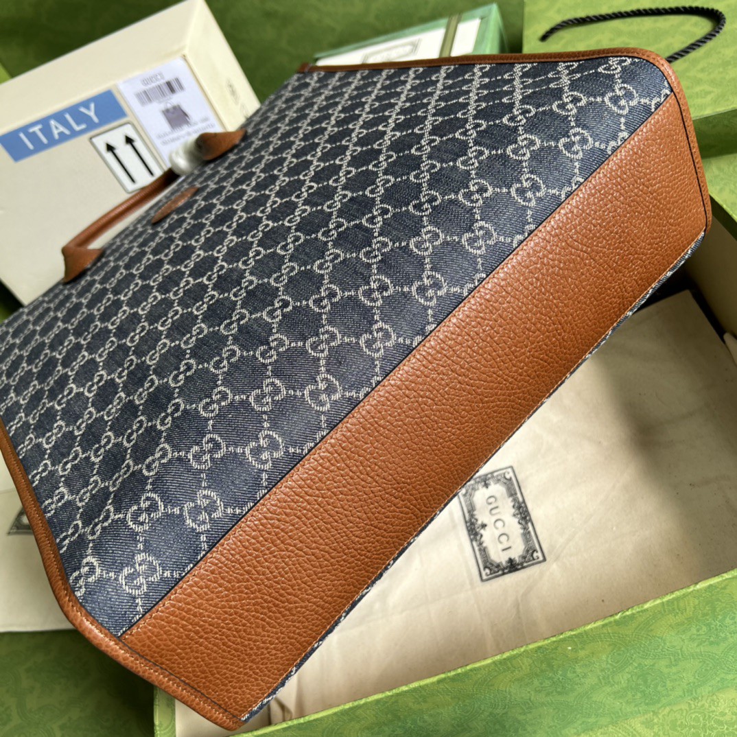 G*u*i medium tote bag with interlocking g