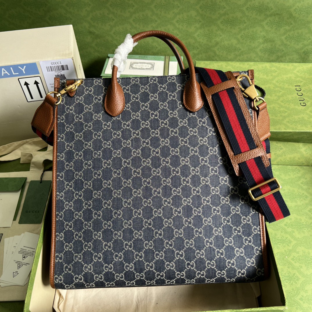 G*u*i medium tote bag with interlocking g