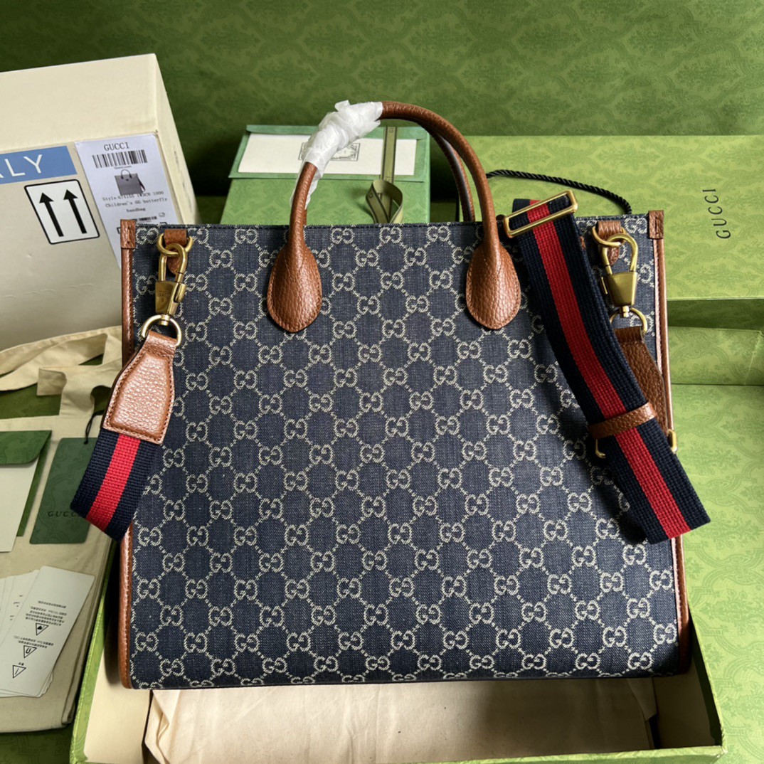 G*u*i medium tote bag with interlocking g