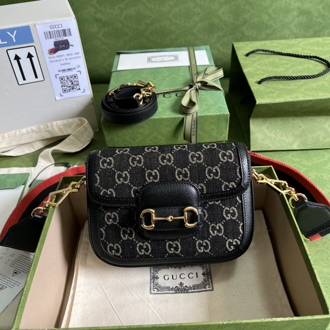 G*u*i horsebit 1955 mini bag