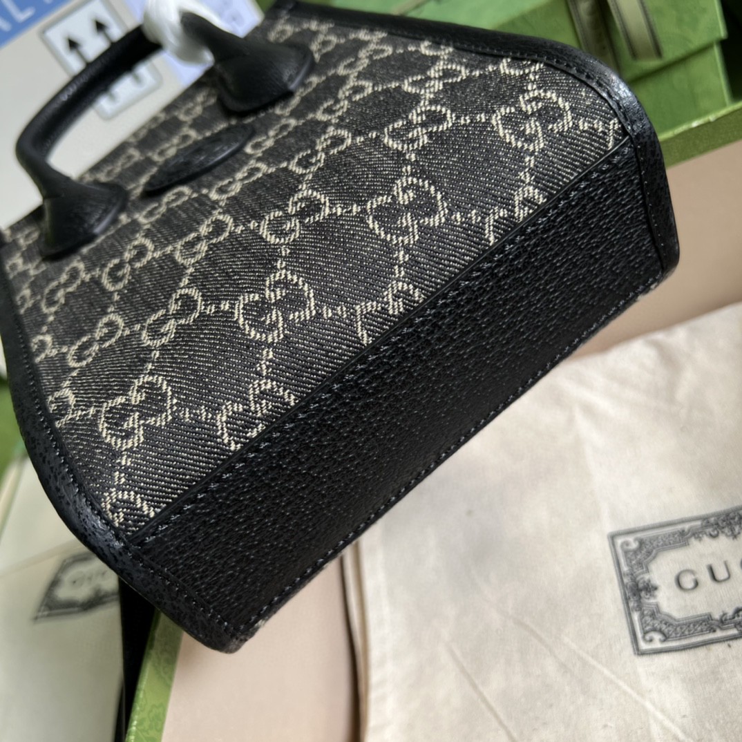 G*u*i mini tote bag with interlocking g