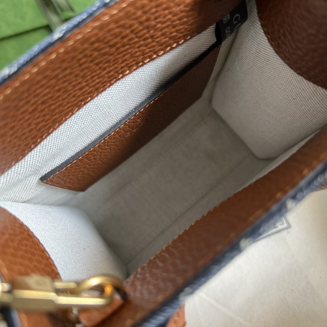 G*u*i mini tote bag with interlocking g