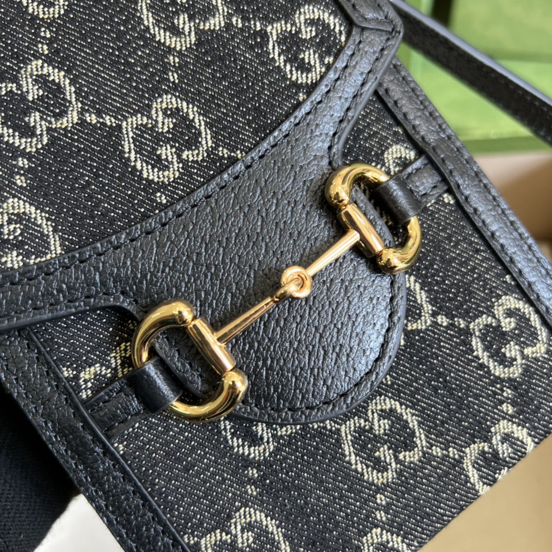 G*u*i G*u*i horsebit 1955 mini bag