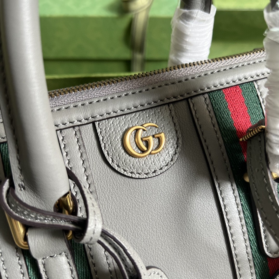 G*u*i small double g top-handle bag