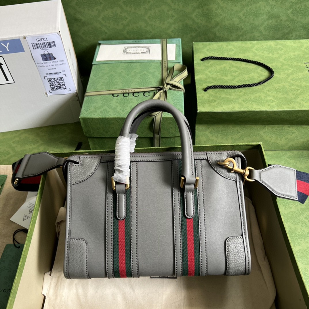 G*u*i small double g top-handle bag