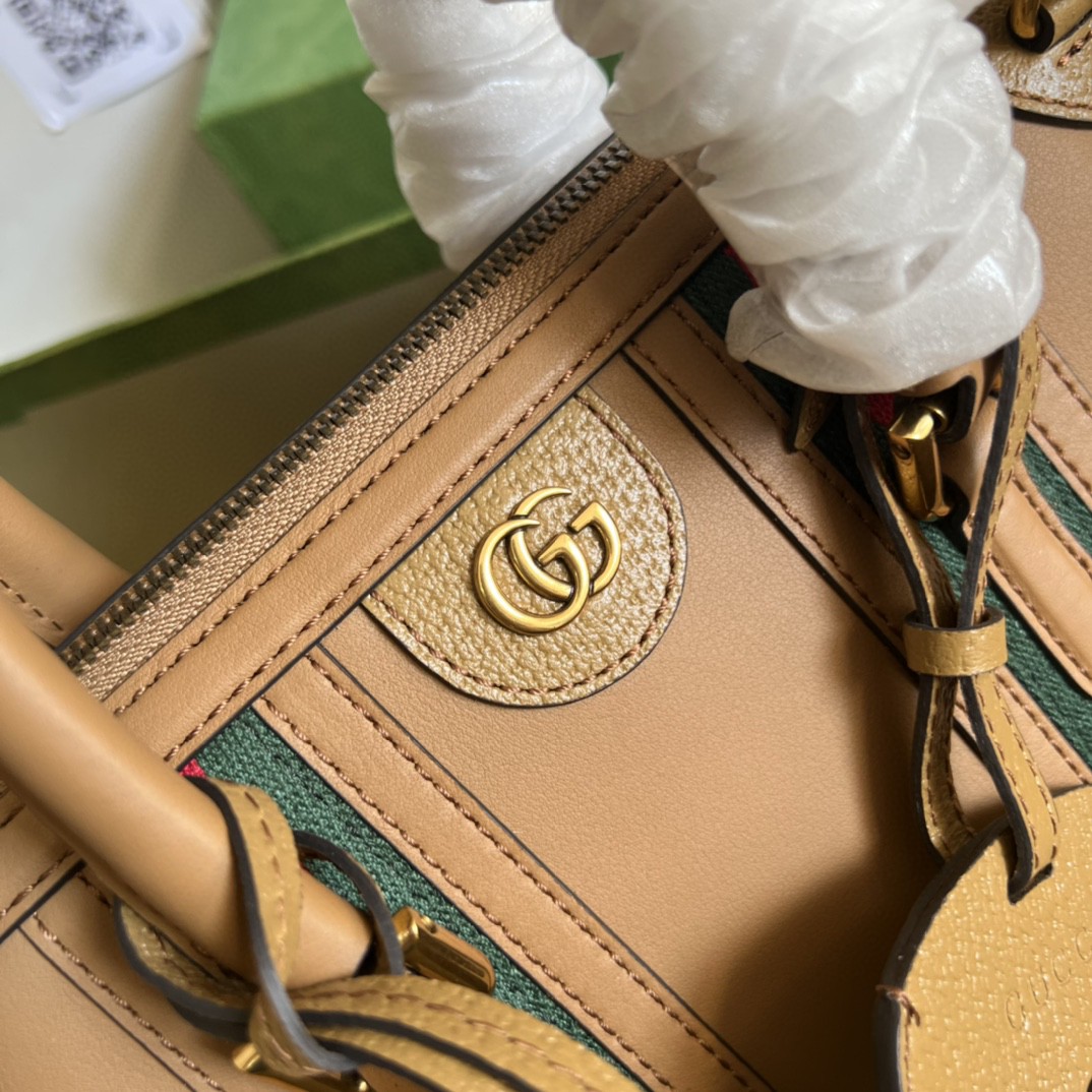 G*u*i small double g top-handle bag