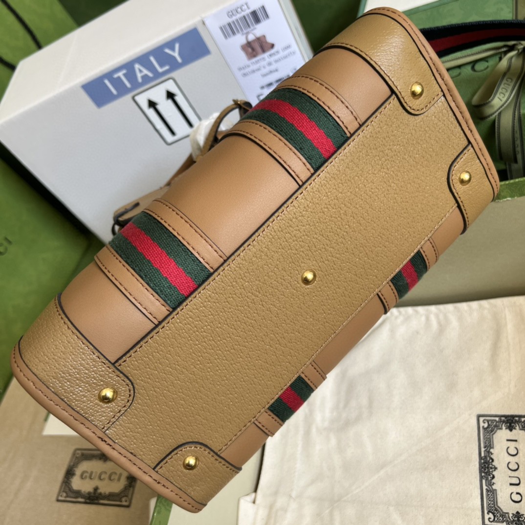 G*u*i small double g top-handle bag