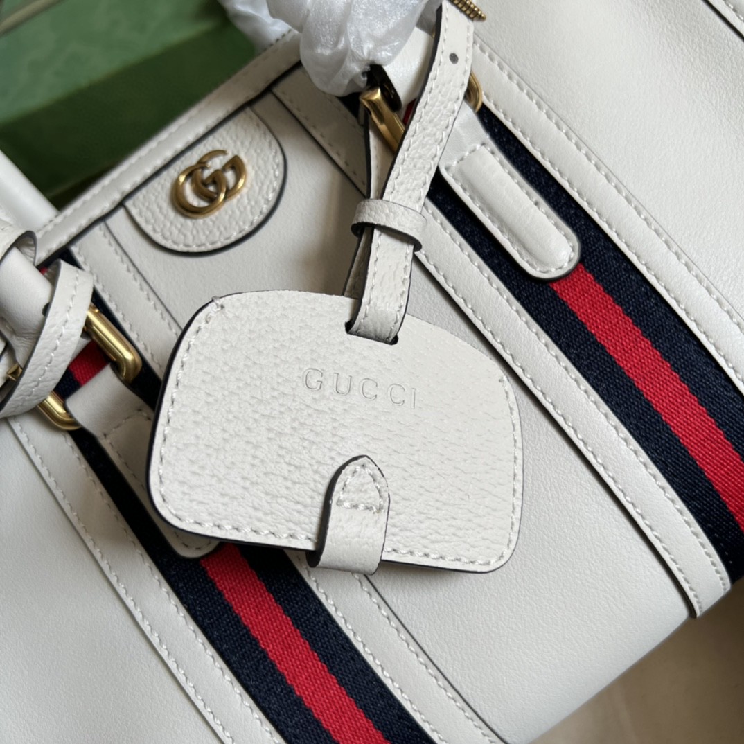 G*u*i small double g top-handle bag