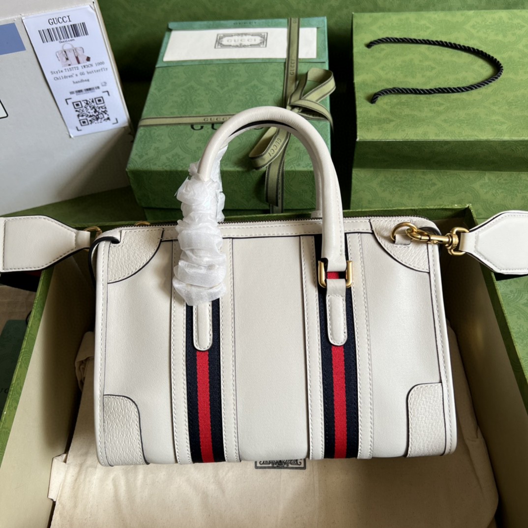 G*u*i small double g top-handle bag
