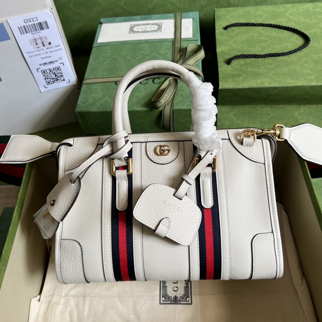 G*u*i small double g top-handle bag