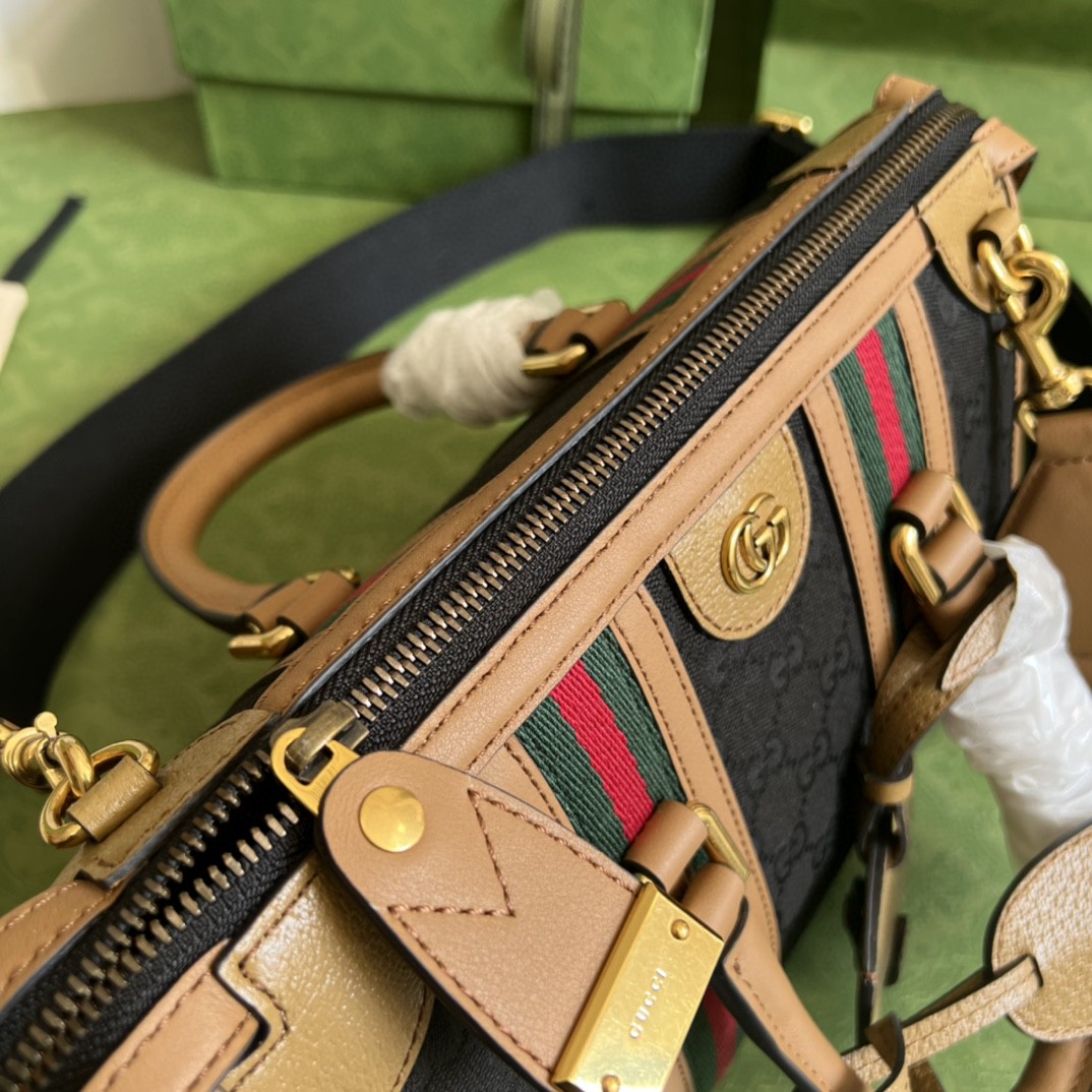 G*u*i small double g top-handle bag