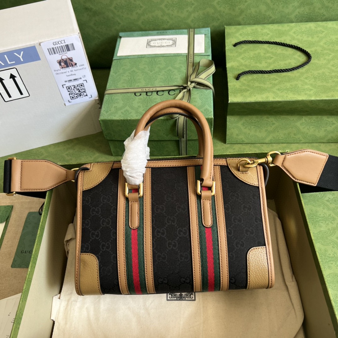 G*u*i small double g top-handle bag