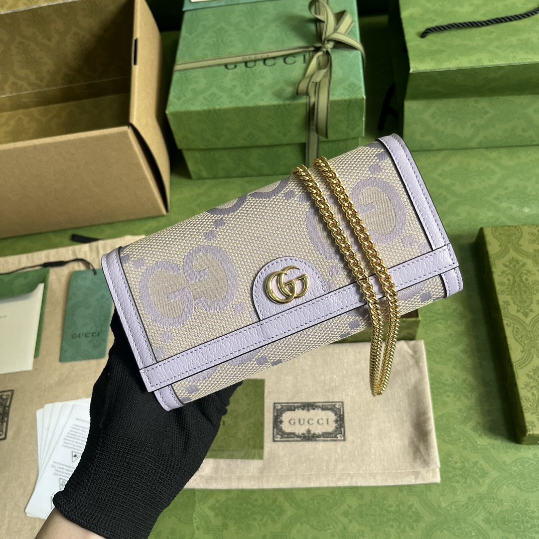 G*u*i ophidia jumbo gg continental wallet