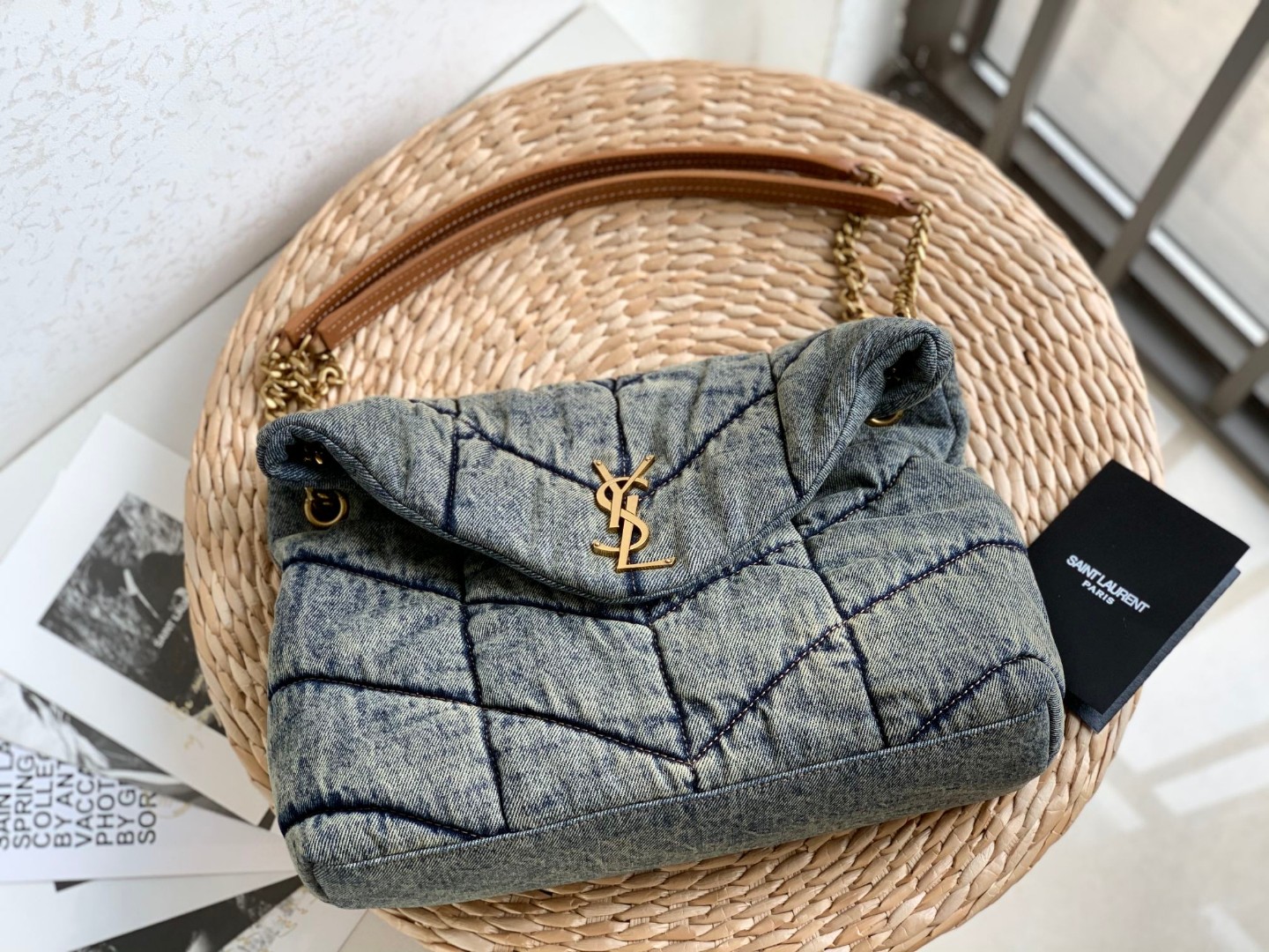 YSL PUFFER MEDIUM CHAIN BAG