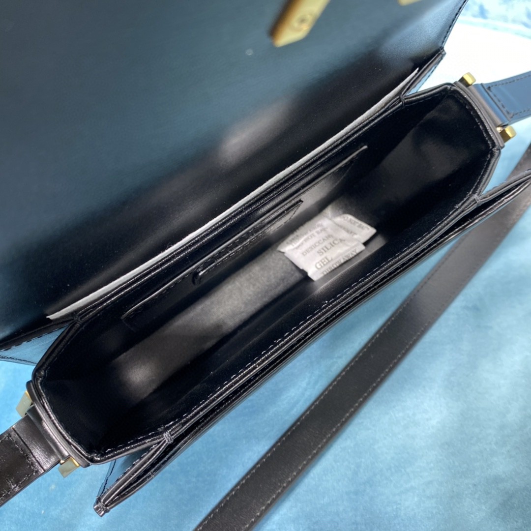 YSL SOLFERINO SMALL SATCHEL IN CANVAS AND BOX SAINT LAURENT LEATHER