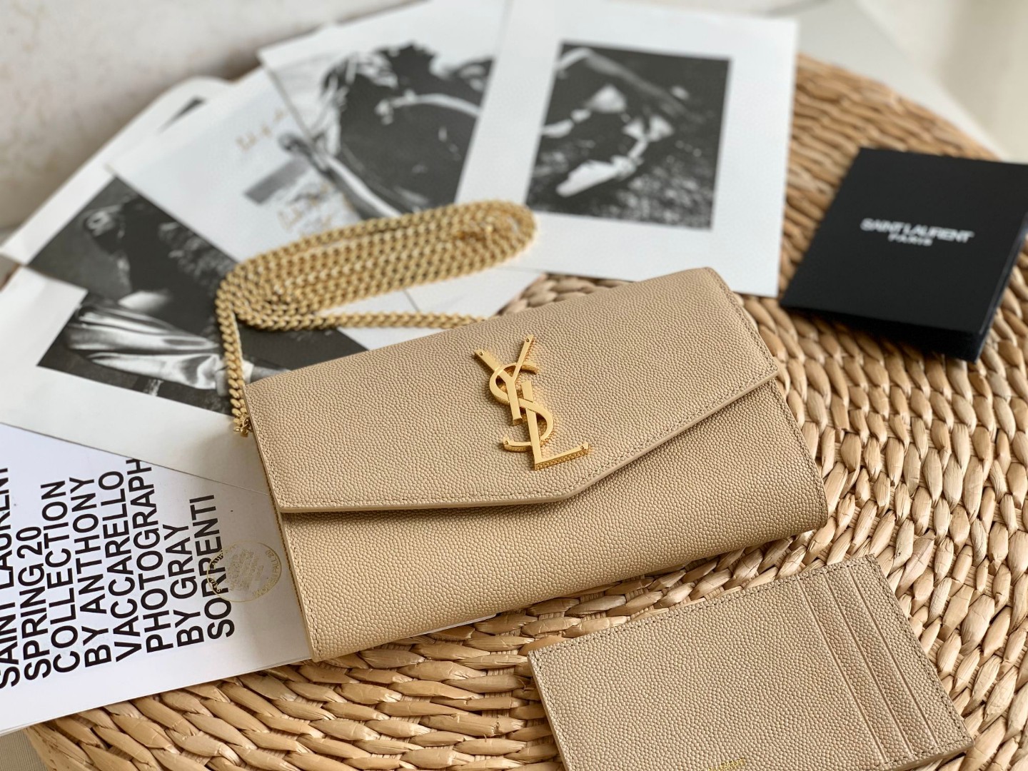 YSL uptown wallet
