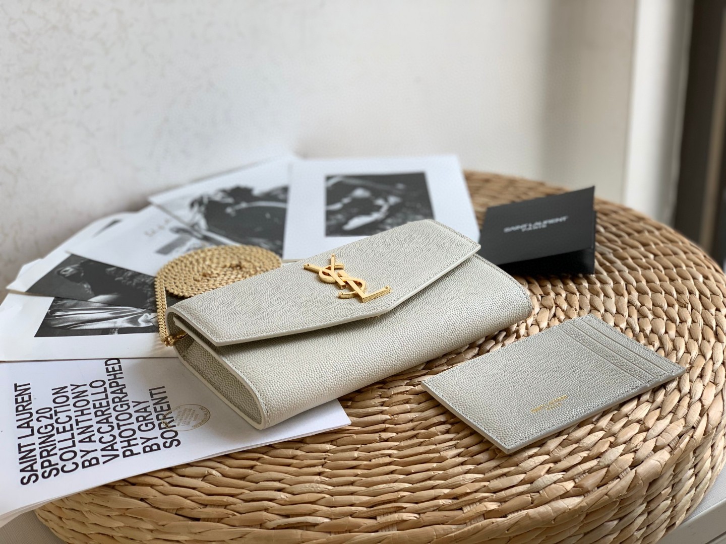 YSL uptown wallet