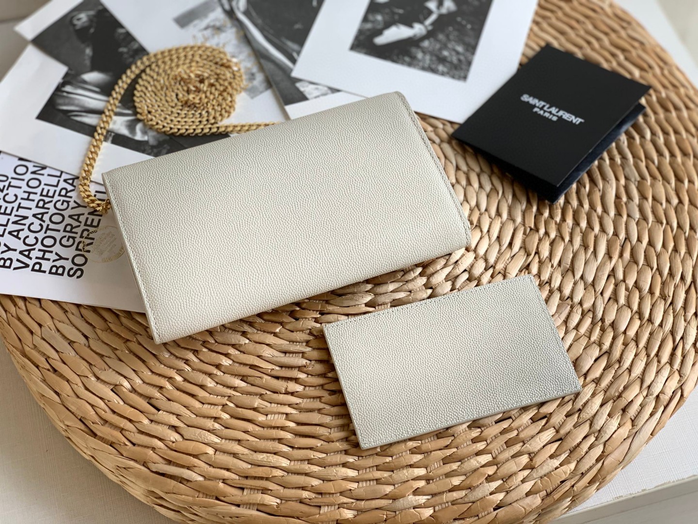 YSL uptown wallet