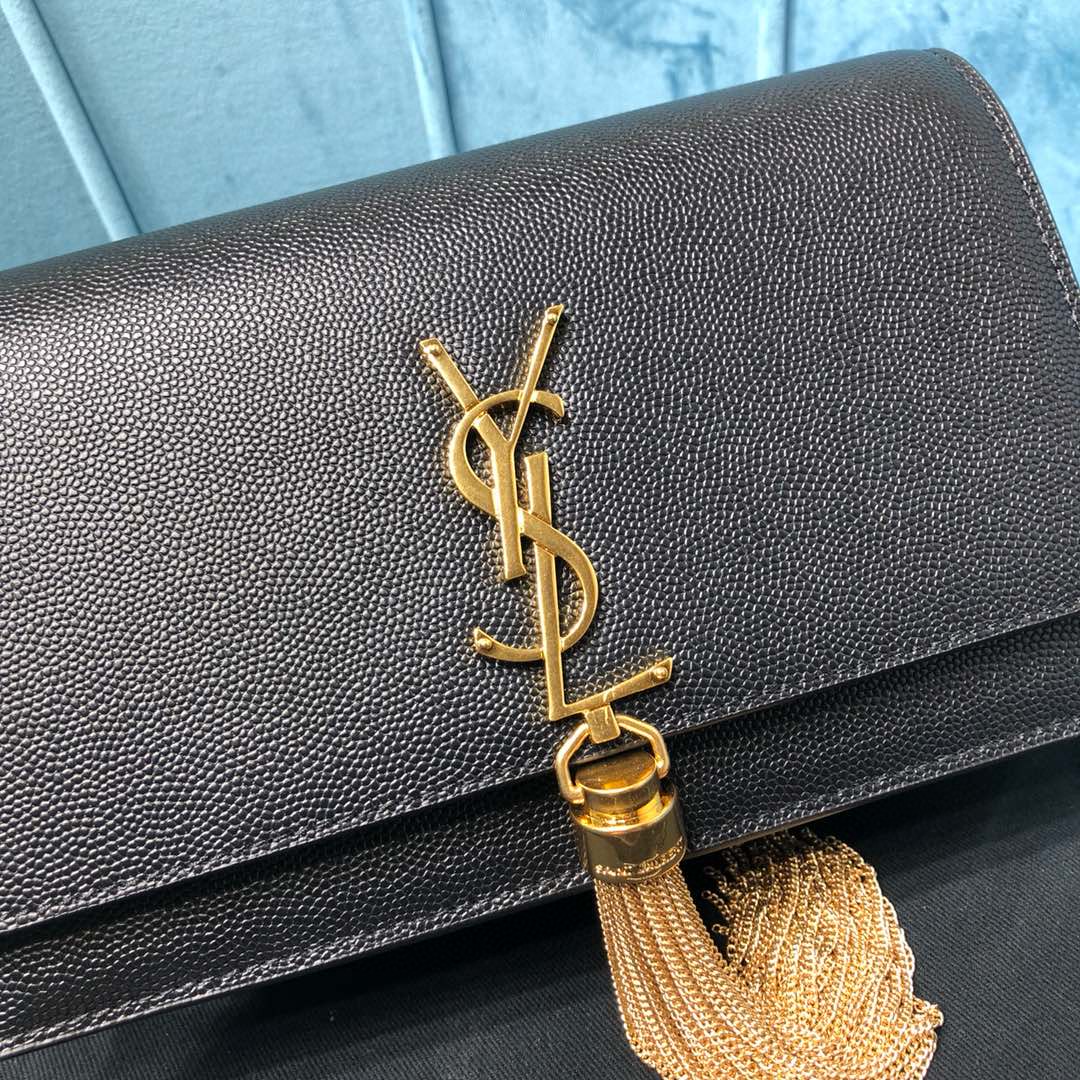 YSL KATE CHAIN WALLET WITH TASSEL