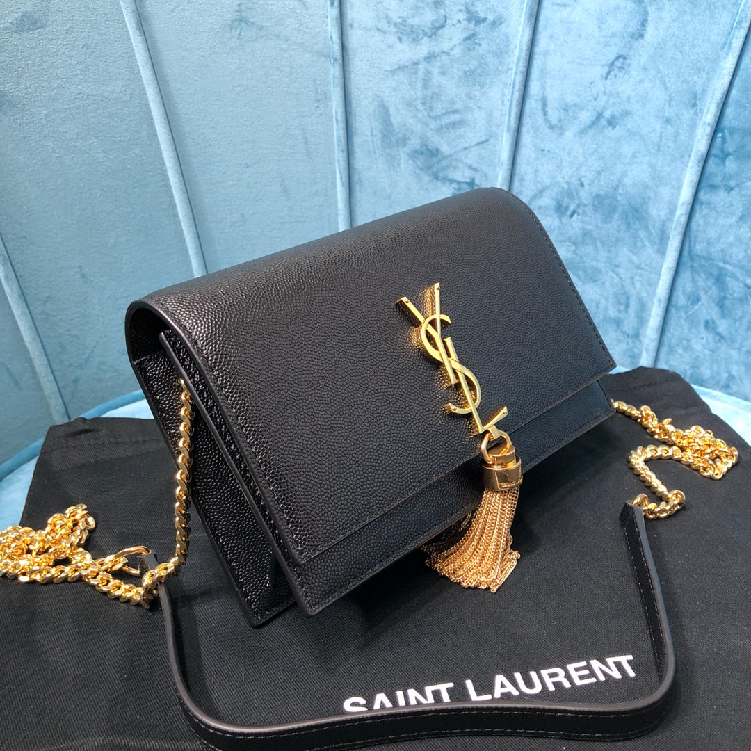 YSL KATE CHAIN WALLET WITH TASSEL