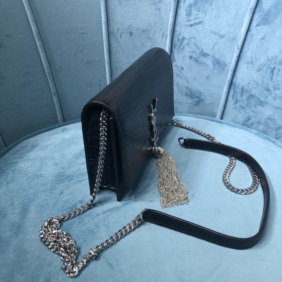 YSL KATE CHAIN WALLET WITH TASSEL